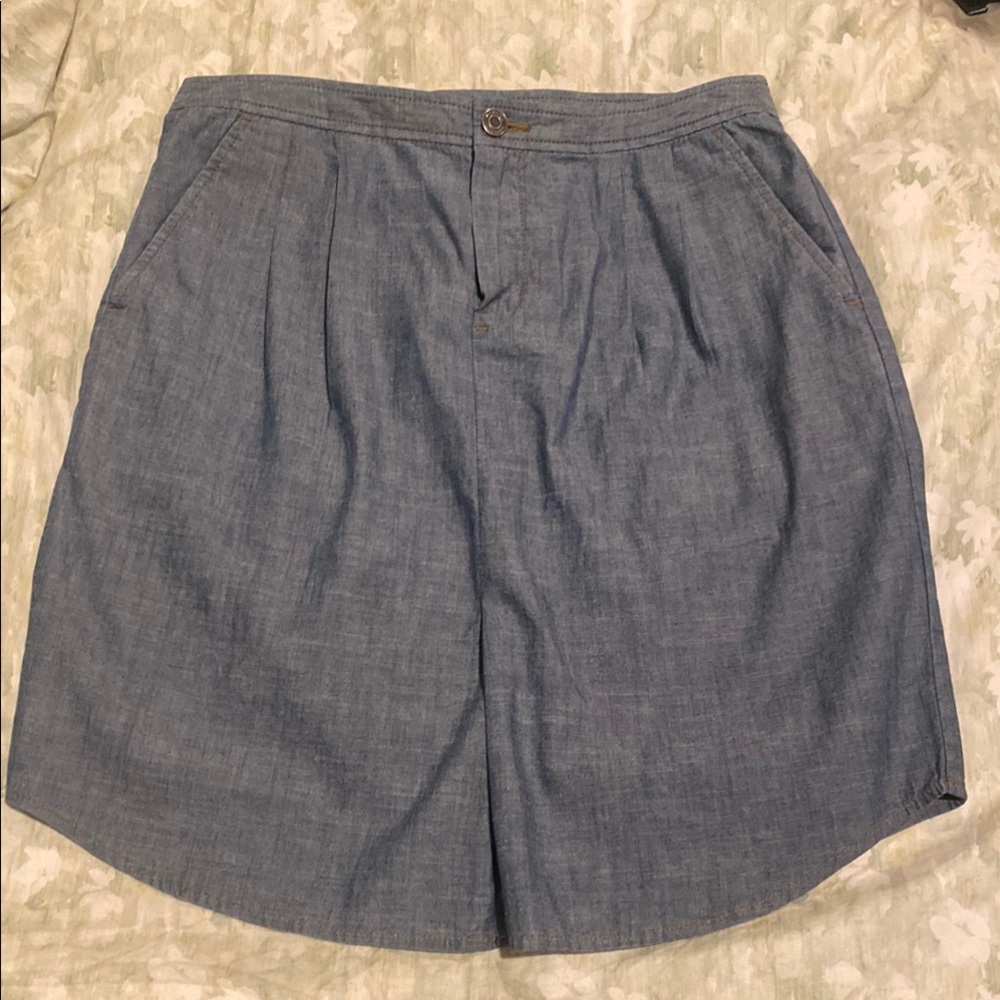 Banana Republic Light Blue Denim Skirt